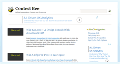 Desktop Screenshot of contestbee.com